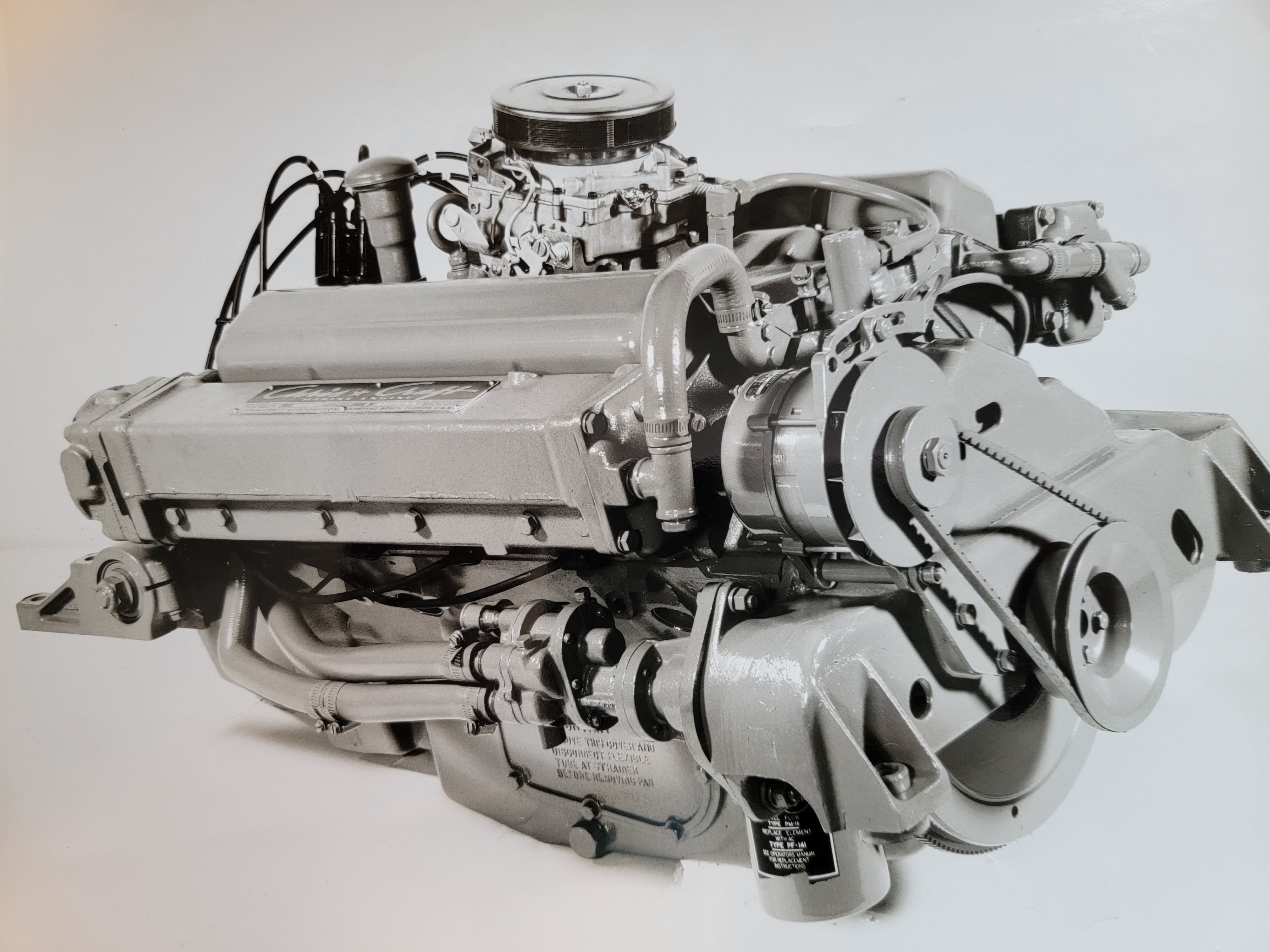 327 F Engine Part